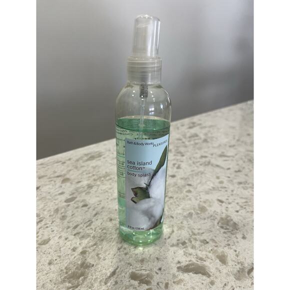 Bath & Body Works Sea island Cotton Body Splash 2000s 8oz-80% Full Hard to Find - Picture 1 of 5